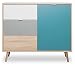 AVANTI TRENDSTORE - Caliope - Comó in design scandinavo in legno laminato. Dimensioni LAP 103x87x40 cm (Comó piccolo)