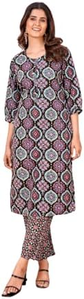 FABNEX Kurta Set for Women | Women Kurta Set with Dupatta | Women Kurta Sets Kurtis | Women Kurta Pant Set (Kurta Mix)