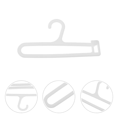 VICASKY Cabide De Pano Para Bonecas 10 Peças Casa De Bonecas Em Miniatura Cabides De Armário Mini Bo