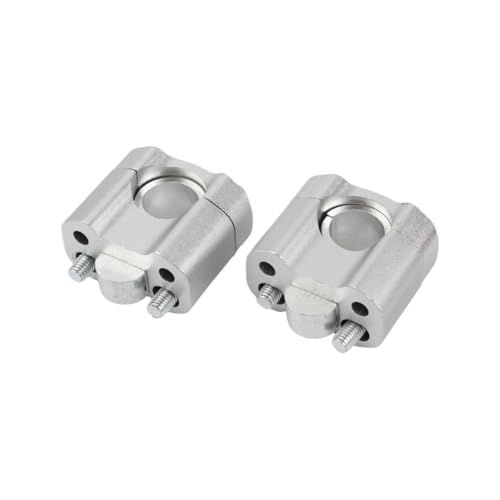 Barre guidon moto surélevée avec l'adaptateur pince 22mm 28mm contre la fatigue