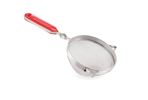 Image of Tosaa Stainless Steel Juice Strainer Stainless Steel Soup & Juice Strainer- Big Tea STRAINERS(6) 33L x 15W x 6H Cm