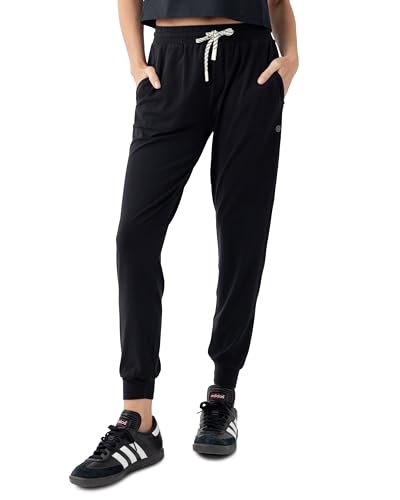 Cozy Earth Women's Studio Jogger Pants – Mid-Rise Lightweight Athletic Joggers with Pockets – Modal Activewear for Women