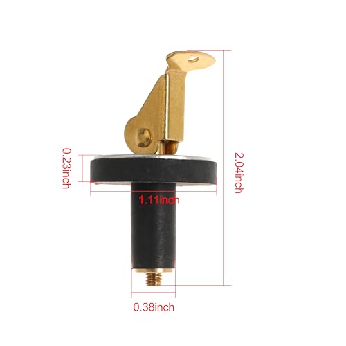 Image of Boat Drain Plug Brass Boat Plug Snap Rubber Plugs Deck Plug for Boat Marine Twist Accessories