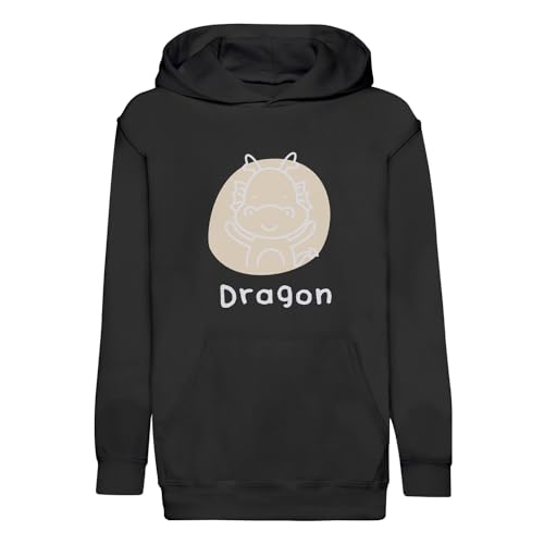 Sweat à capuche enfant dragon résistant et chaud pour l'hiver