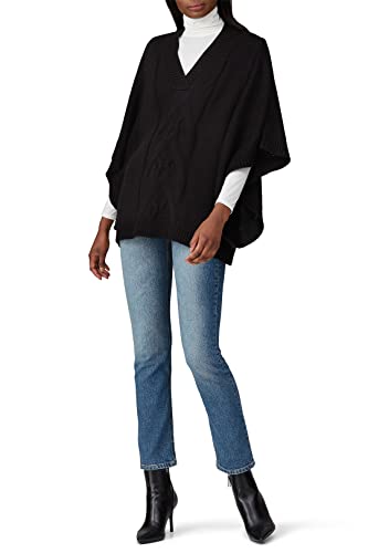 Rent The Runway Pre-Loved Black Slouchy Cable Knit Sweater