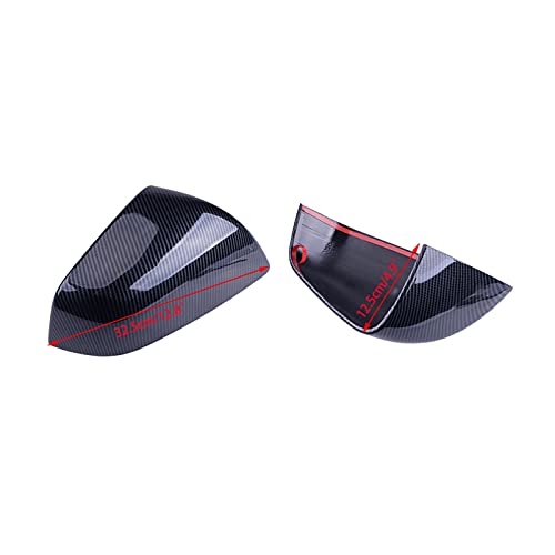 Couvre miroir protection carbone Model X coque de rétroviseur durable