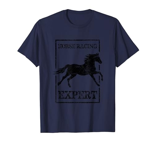 Divertido Experto en Carreras de Caballos Derby Camiseta