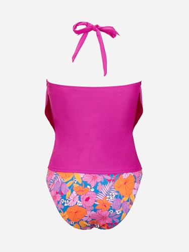 Maillot de bain tankini dos nu chic avec décolleté bénitier élégant - 6