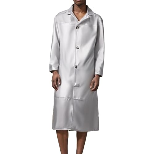 Chaqueta de cuero sintético para hombre miniatura 1