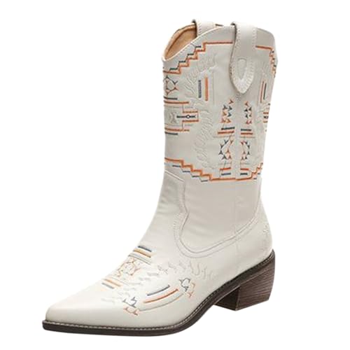 Botines Para Mujeres Botas Impermeables Con Cremallera Caliente Zapatos Botas De Invierno Con Tacón Ancho Bajo Mediados De La Mollet Cuero Zapatos De Trabajo De Moda Clásico Botines De Nieve Elegantes