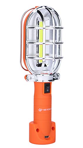 Trouble Light Cob LED Work Light with Magnetic Hook for Hand Rechargeable Portable