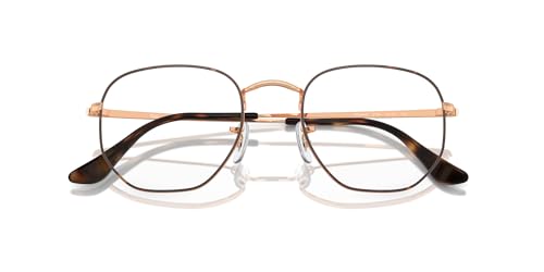 Image of Ray-Ban Unisex Rx6448 Hexagonal Prescription Eyeglass Frames