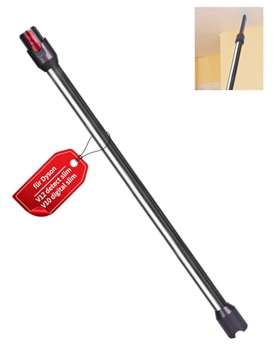 Verlängerungsrohr für Dyson V12 Detect Slim / V10 Digital Slim Stabstaubsauger, 74 cm Aluminium Telâ€¦ – Miniatur