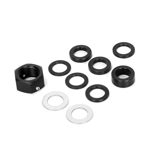 Image of 1 Set Cylinder mounting kit(1 Nylon Hexagonal Fastening nut + 2 Metal washers + 7 Nylon Sealing washers) Compatible with Seastar Eastar,Baystar,Ultraflex,Seafirst,Vevor