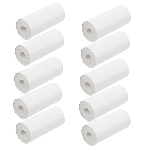 VILLCASE Roll Photo Paper for Kids Camera 10 Pack of Instant Camera Thermal Paper Easy to Carry Use