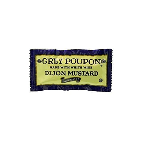 Grey Poupon Dijon Mustard Packets - .25 oz. (Pack of 50)