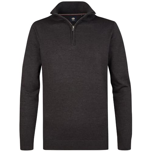 Knitwear collar Petrol Industries pull homme gris chaud col camionneur taille M