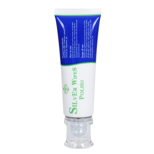 Silberwischtücher Polnisch zum Entfernen von oxidiertem Anlauf von Sterlingsilber für Sterlingsilberschmuck, Flöten, Trompeten und mehr.