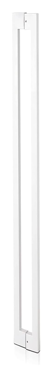 CWCQGH Push Pull Door Handle, Sliding Barn Door Handles, Glass Shower Push Pull Door Handle,White-80cm(2.6ft)