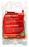 Frost King Door Corner Seal, White, Vinyl and Foam, CG4H, 3.25 x 0.75 Inches, 12 Count