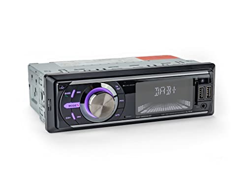 Caliber Autoradio mit Bluetooth, AUX, DAB und USB – 1 DIN