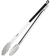 Westmark Grillzange, Rostfreier Edelstahl/Kunststoff, Länge: 37,7 cm, Classic Spezial, Silber/Sch...