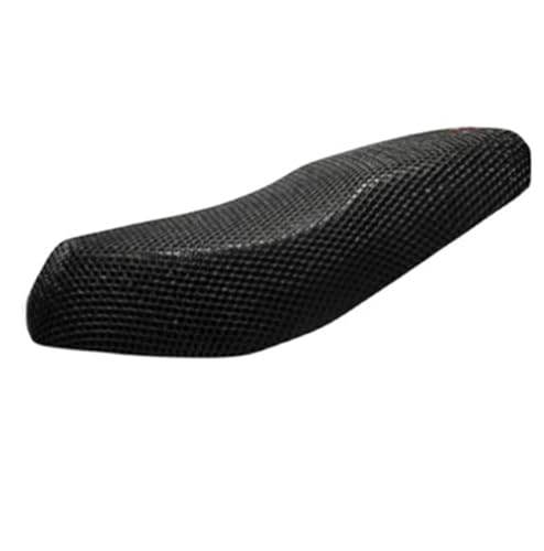 Housse de siège moto en maille pour Piaggio MP3 500 noire