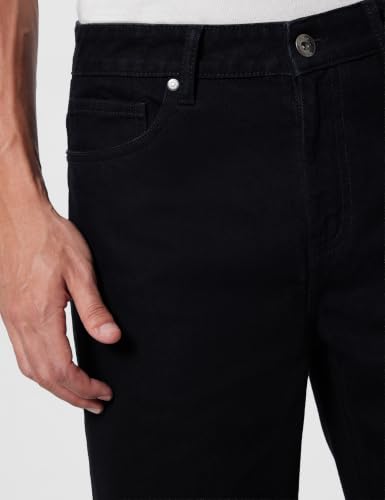 Image of Amazon Brand - Symbol Men 100% Cotton Relaxed Straight Fit Jeans | Casual Denim | Available in Plus Sizes