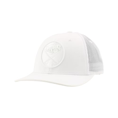 Buffalo Sabres NHL Officially Licensed Adjustable Snapback Hat Dakota Echo White