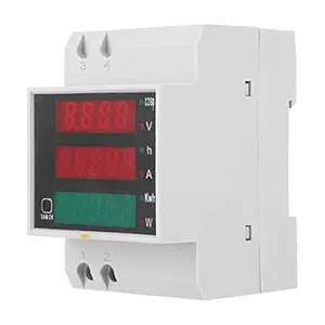 D52-2047 Multi-Function Electric Meter?LCD Display Current Voltage Power Factor Meter?AC200~450V Power Meter
