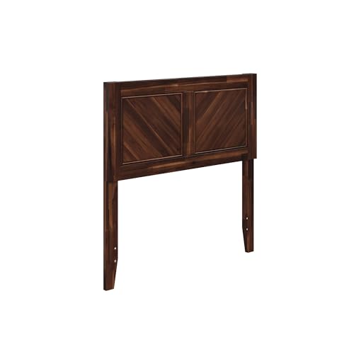 AFI, Canyon Twin Solid Wood Rustic Farmhouse Headboard, Barnwood