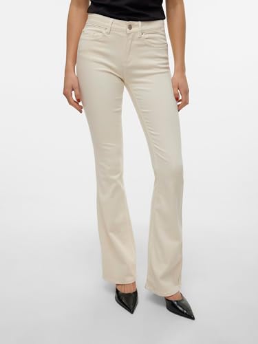 VERO MODA Female Ausgestellt VMFLASH Mid Rise Ausgestellt Jeans – Ansicht 6
