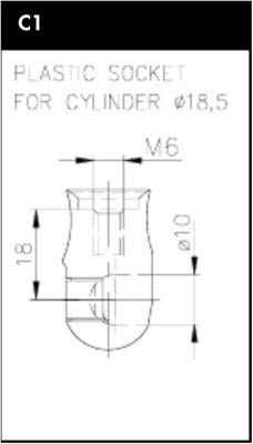 MONROE ML6346 Heckklappendämpfer hinten Länge:462mm 650N Hub: 142mm Kompatibel mit AUDI TT Coupe FV3, FVP 8S8827552A