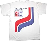 john player special sigaretten Digital Direct Printing XIKANGGMEI John Player Vintage Motorsport T Shirt White White