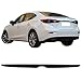 Trunk Spoiler Compatible with 2014-2018 Mazda 3, Factory Style Matte Black ABS Car Exterior Trunk Spoiler Rear Wing Tail Roof Top Lid by IKON MOTORSPORTS, 2015 2016 2017