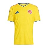 adidas Men's Colombia 2026 Home Jersey Impact Yellow Large R