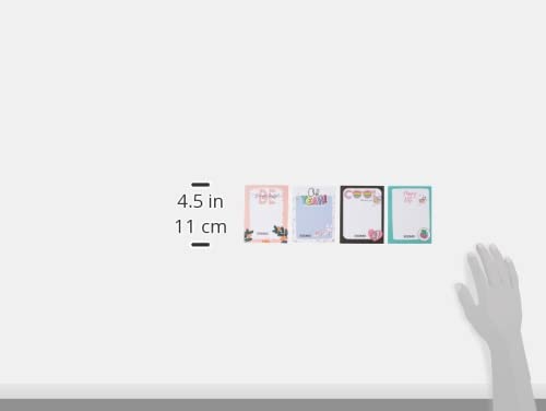 Image of Amazon Brand - Solimo Notes Daily Undated To Do List Note Pad, 4 inch x 5.25 inch, 50 Easy Tear Off Sheets Organizer Planner for College Office Supplies, Pack of 8