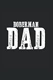  Doberman Dad: Ruled Notebook Diario Idea regalo