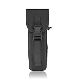 Heat-Resistant Suppressor Pouch with Melt Resistant Liner Multi-Purpose Silencer Storage Case Tactical Molle Suppressor Pouch Ideal for Pistol, Rifle, & Other Guns