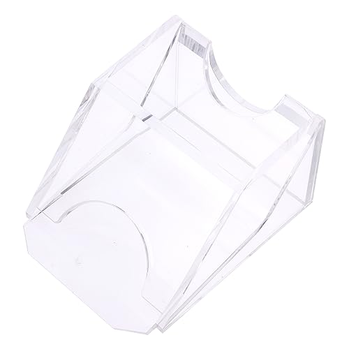 GLSTOY Portable Dealer Waterproof Card Accessory Card Shoe for Poker Family Games