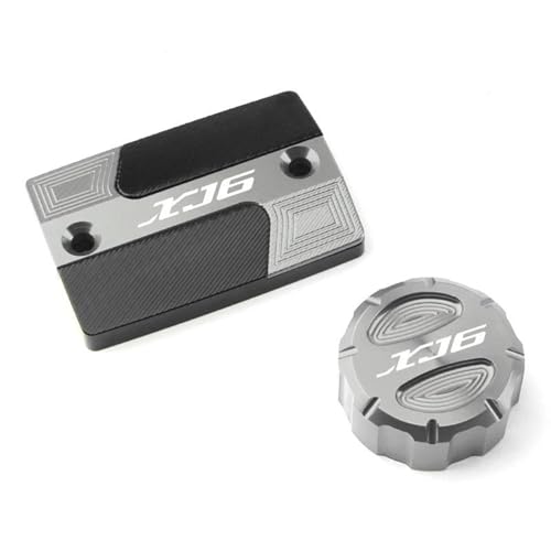 Tapa de cubierta de depósito de frenos delantero y trasero para moto XJ6