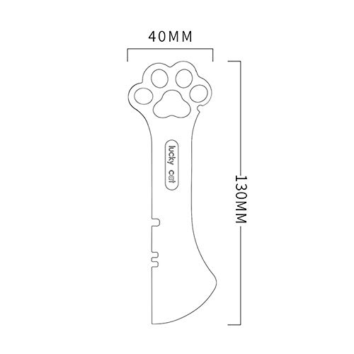Lanyihome Multifuctional PET Food Can Spoon Set/ 2 Pack/Adorable Silicone Food Canned Spoon for Dogs and Cats Feeding Can/Mini Spatula for Pet Cat Wet Food Scoop/Can Opener