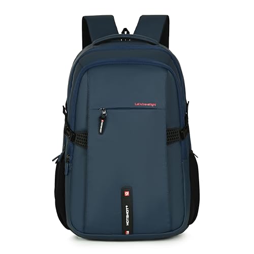 Image of HOT SHOT QUANTUM 1355| 35 L unisex laptop backpack |15.6 inch|Detachable Key Ring,|Trolley sleeve|laptop bag for men|office & college|bag for men & women