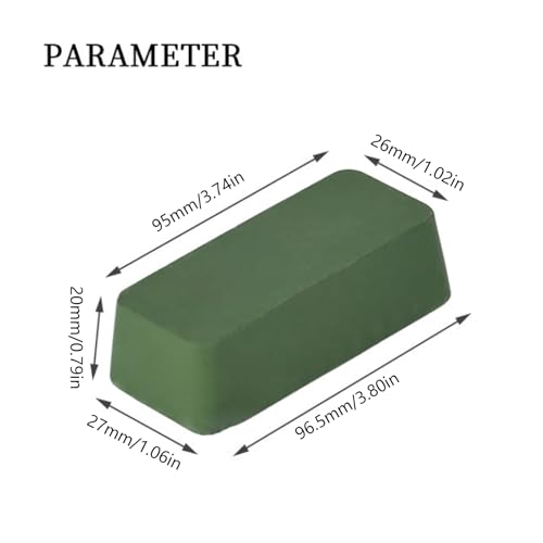 Set avanzado de pulido para metales con cera de acero inoxidable miniatura 5