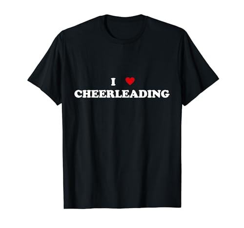 I Heart Cheerleader - Adoro le cheerleader Maglietta