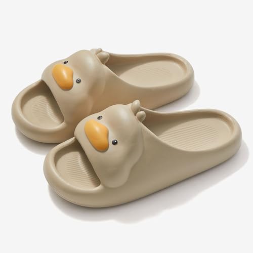 Duck Slippers Bathroom Slippers Cute Cartoon Duck Lovers Men and Women Home Slippers Indoor Flip-flops2