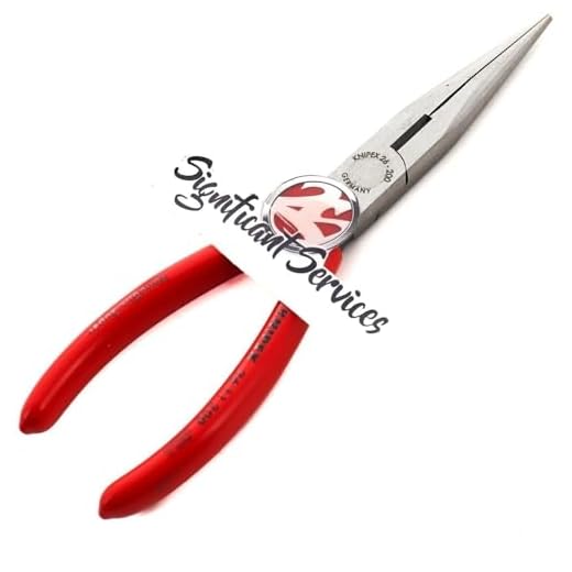 KNIPEX Long Nose Pliers with Cutter