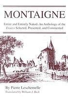 Paperback Montaigne: Entire and Entirely Book