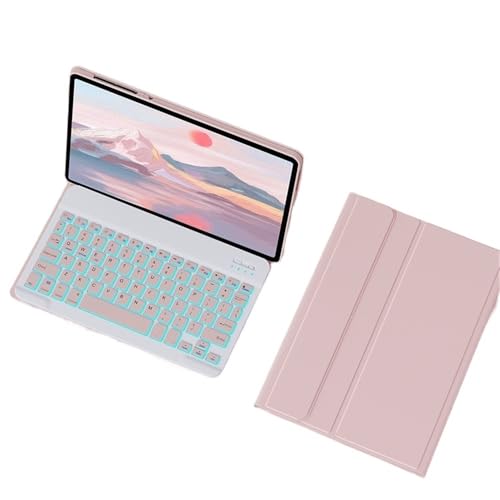Étui en cuir Huawei MatePad 11.5S avec clavier rétroéclairé haut de gamme