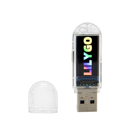 Image of LILYGO T-Dongle-S3 ESP32-S3 TTGO Development Board with Screen Dongle 0.96 inch ST7735 LCD Display TF Card